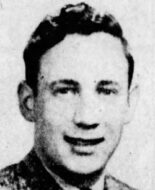 Photo du soldat américain Alfred AVERILL Jr ayant combattu en Normandie durant la Seconde Guerre mondiale.