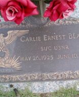 Graf van de Amerikaanse soldaat BLACK Carlie, die tijdens de Tweede Wereldoorlog in Normandië heeft gevochten.