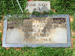 Tombe du soldat américain BOYKIN Thomas ayant combattu en Normandie pendant la Seconde Guerre mondiale.
