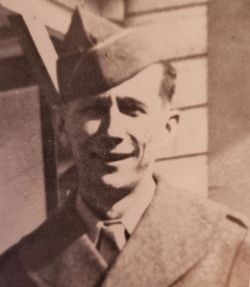 Photo du soldat américain ADICKES Henry ayant combattu en Normandie durant la Seconde Guerre mondiale.