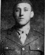 Photo du soldat américain AUNGST Willard ayant combattu en Normandie durant la Seconde Guerre mondiale.
