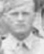 Photo du soldat américain ASH William ayant combattu en Normandie durant la Seconde Guerre mondiale.