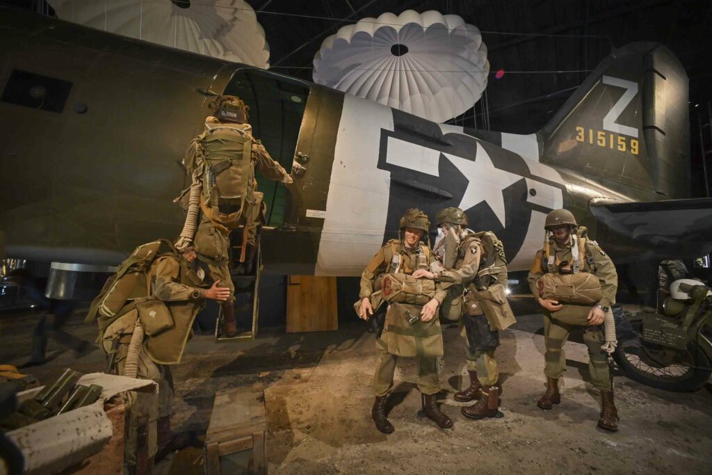 avion musée du débarquement en normandie airborne museum