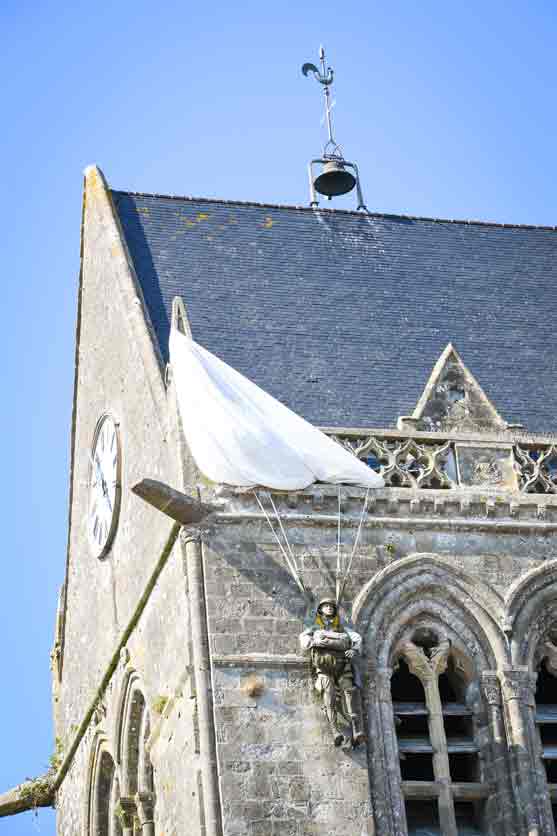que faire à sainte mère église john steele
