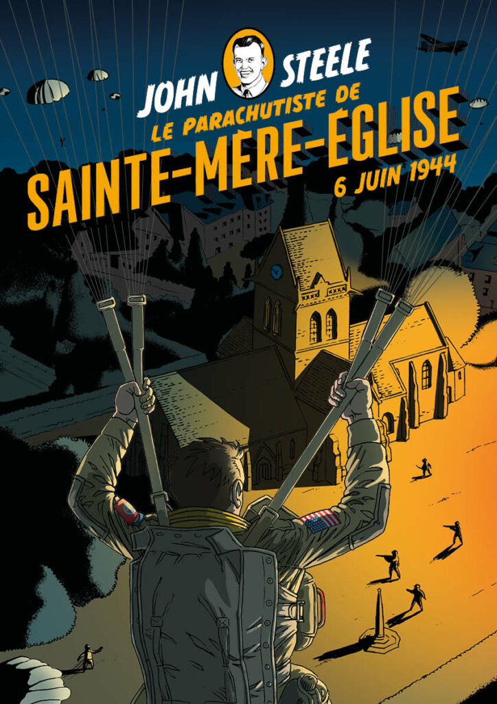 BD john steele, le parachutiste de sainte mère eglise